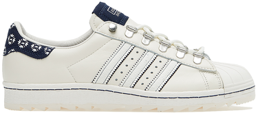 Кецове и обувки adidas Originals Footshop x Superstar "Blueprinting" Бяло | Q46492, 0