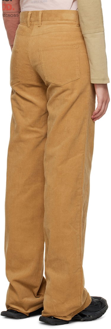 Панталони We11done We11done Wide Corduroy Trousers Кафяво | WD-PT3-22-287-W-CM, 2
