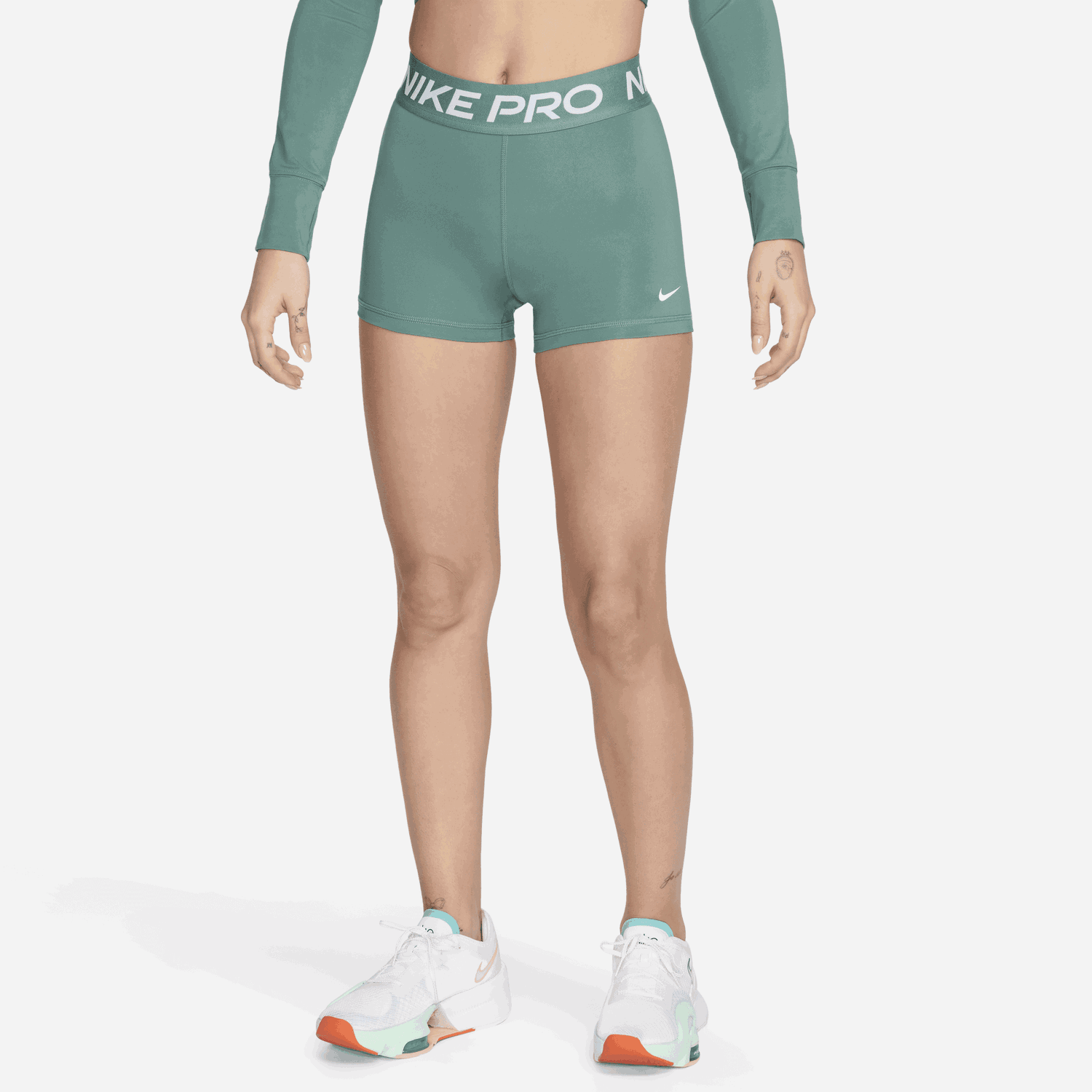 Къси панталони Nike 8cm Pro Shorts Зелено | CZ9857-361, 0