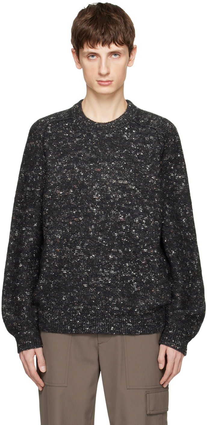 Пуловер Helmut Lang Raglan Sleeve Sweater Сиво | N09HM703, 0