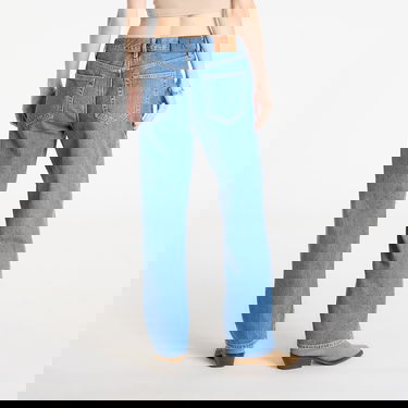 Дънки CALVIN KLEIN 90S Straight Short Jeans with Ripped Knee Синьо | LV047E609G VLC Short, 2