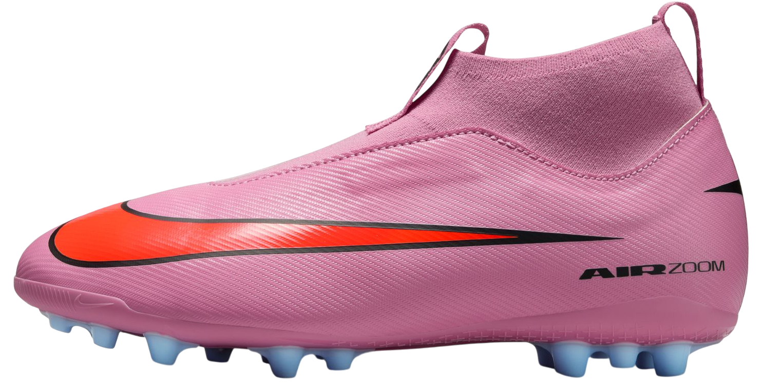Кецове и обувки Nike Ghete de fotbal JR ZOOM SUPERFLY 10 ACADEMY AG Розово | fq8308-600, 0