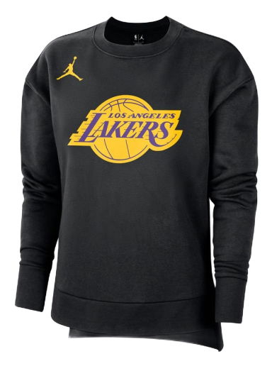 Суитчър Jordan NBA Los Angeles Lakers Fleece Crewneck Черно | DN4739-010