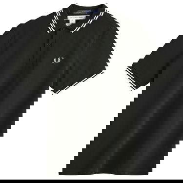 Поло тениска Comme des Garçons Polo Shirt Tipped Back Print Зелено | FN-T502-2, 0