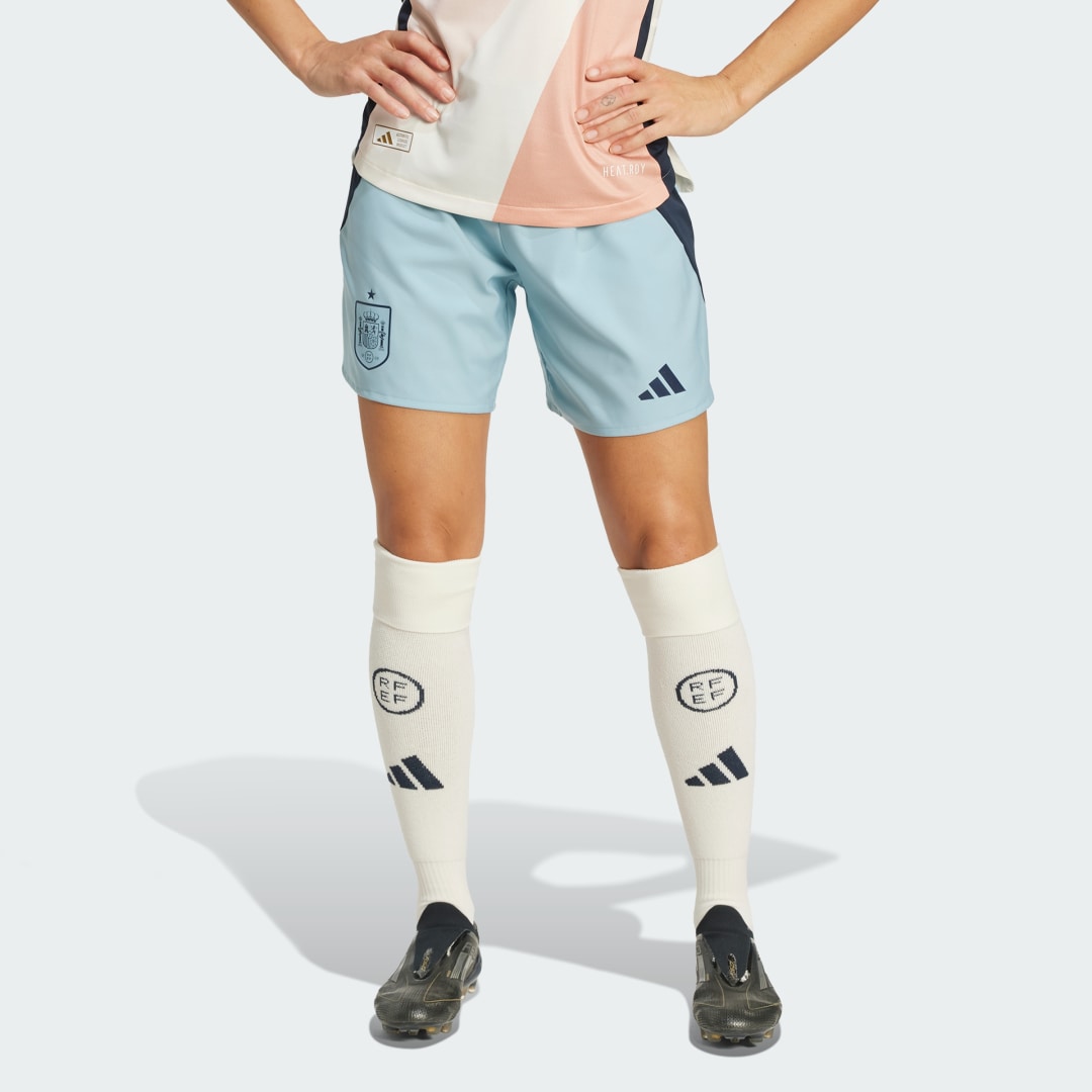 Къси панталони adidas Performance Spain 25 Authentic Women's Team Shorts Синьо | JF2654, 0
