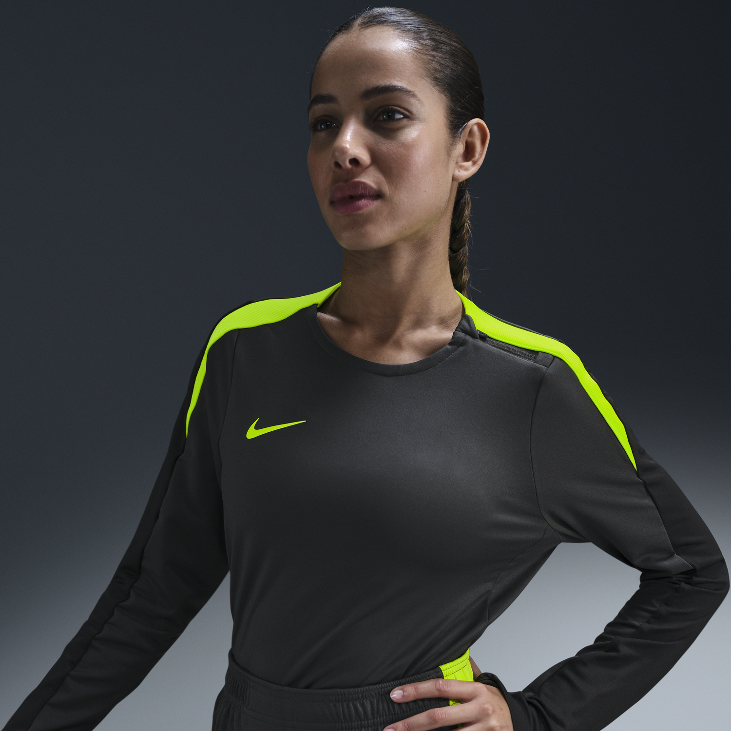 Тениска Nike Dri-FIT Strike Long Sleeve T-Shirt Сиво | FN5012-060, 1
