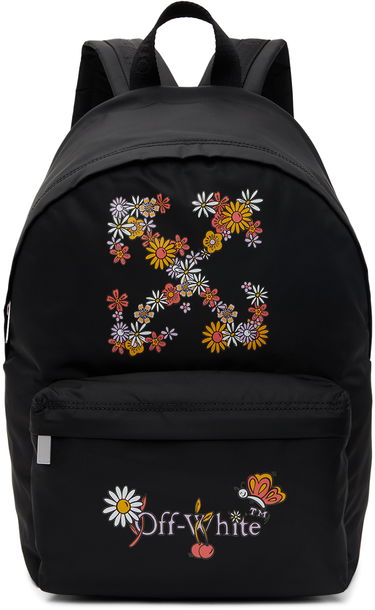Раница Off-White Off-White Funny Flowers Backpack Черно | OGNB001S24FAB0011084, 0