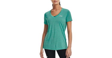 Тениска Under Armour Under Armour Tech Twist V-Neck T-Shirt Зелено | 1258568-369, 1