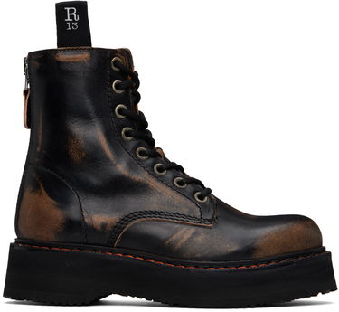 Облекло R13 R13 Single Stack Boots Черно | R13WS025-R01, 0
