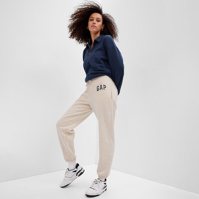 Logo Joggers Oatmeal Heather