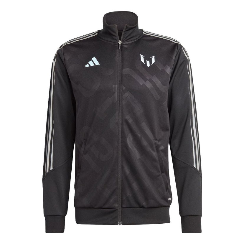 Суитчър adidas Originals Messi Allover Print Track Jacket Черно | IJ4936