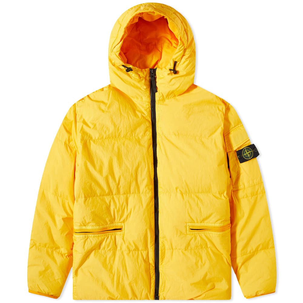 Пухо яке Stone Island Crinkle Reps Down Jacket Жълто | 771540223-V0030, 0