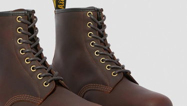 Кецове и обувки Dr. Martens 1460 Winter Grip Leather Кафяво | DM24038247, 4