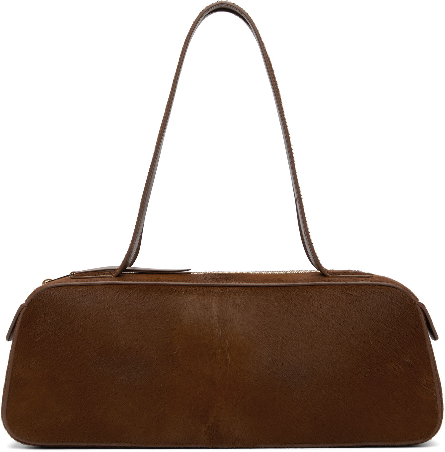 Чанта през рамо Khaite KHAITE Simona Calf Hair Shoulder Bag Кафяво | H2040-760, 0