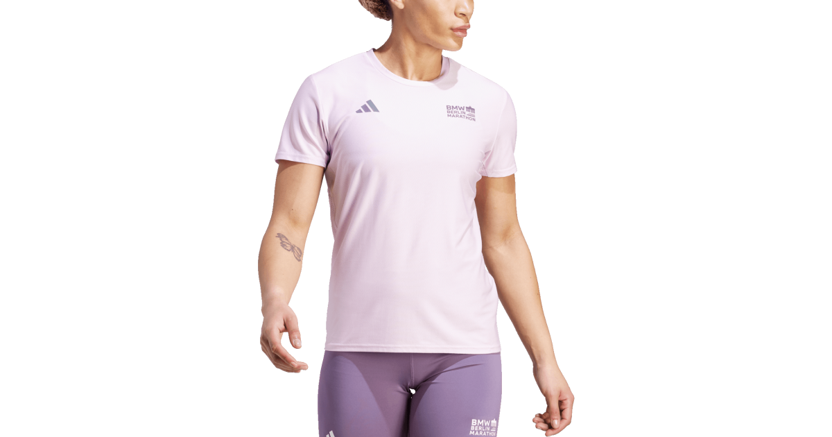 Тениска adidas Originals BMW Berlin Marathon 2023 Tee Лилаво | ip3606, 1