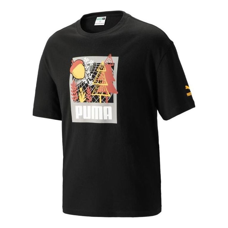 Тениска Puma FF Graphic Tee Черно | 538776-01