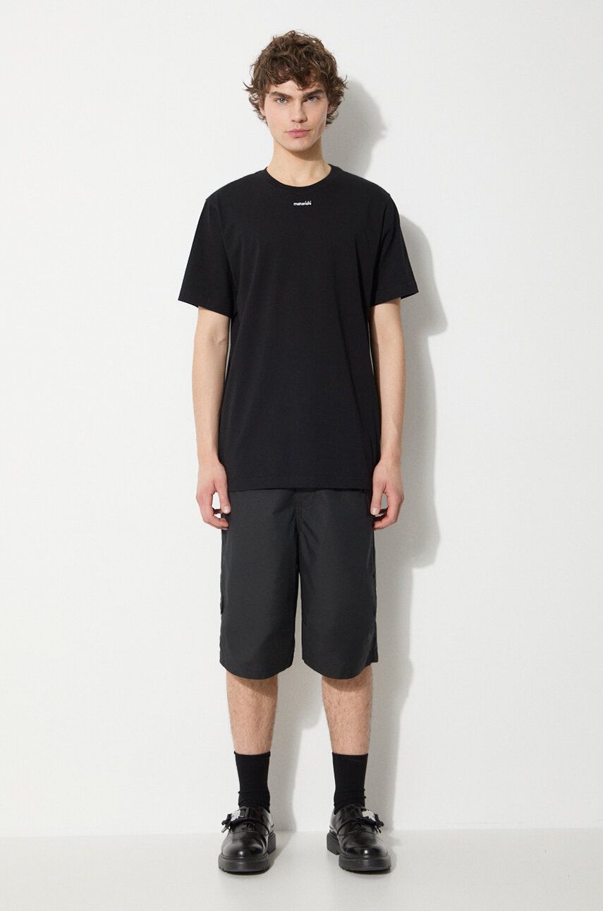 Тениска Maharishi Maharishi Micro T-Shirt Черно | 1307.BLACK, 1