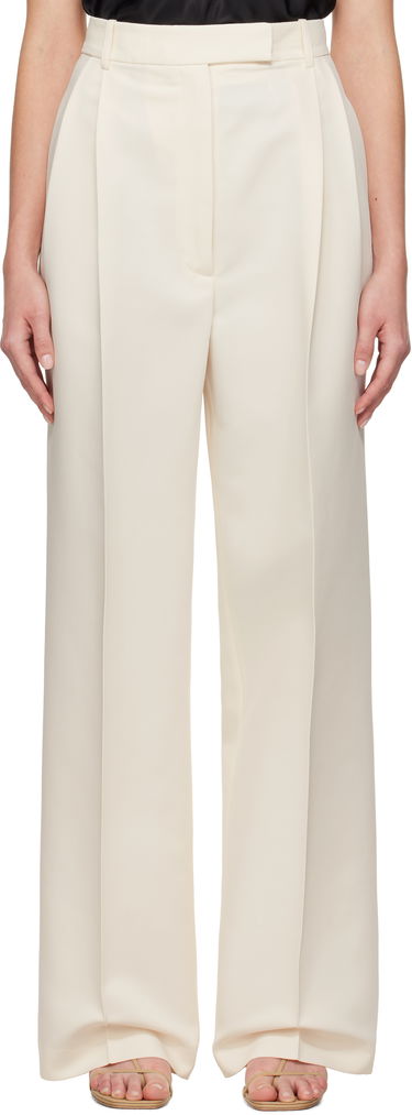 Панталони Róhe Róhe High-Waist Tailored Trousers Бяло | 414-30-052, 0