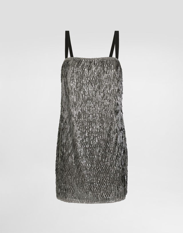 Dolce & Gabbana Embroidered Sequin Dress