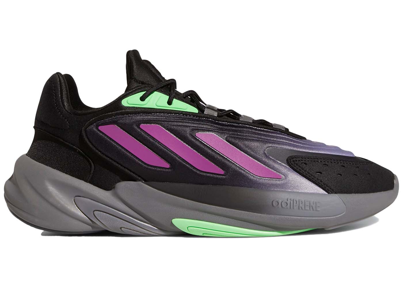 Кецове и обувки adidas Originals Ozelia Black Purple Screaming Green Черно | H04249, 0