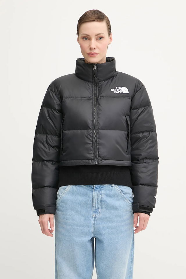 The North Face Nuptse Cropped Puffer Jacket