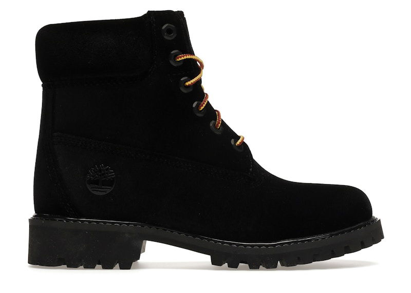 Кецове и обувки Off-White Timberland x Black Velvet W Черно | OWIA083E184780161000, 0