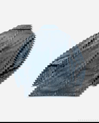 Палта Carhartt WIP Aden Denim Chore Coat Синьо | I036256.01B7, 2