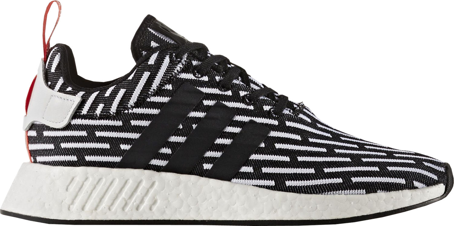 Кецове и обувки adidas Originals NMD R2 Black White Черно | BB2951, 0