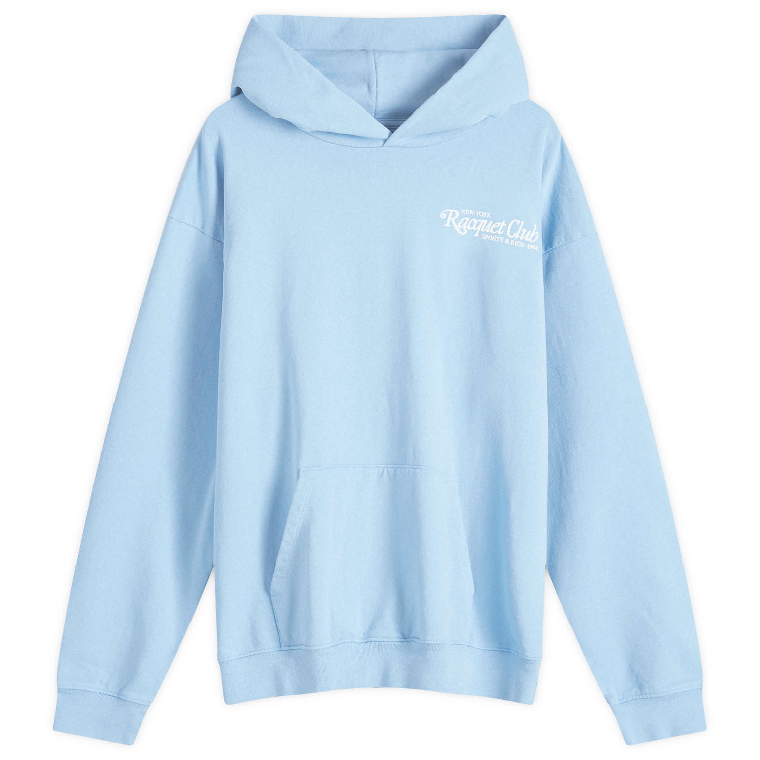 Суитчър Sporty & Rich 94 Racquet Club Hoodie Синьо | WS066S416RS-104, 0