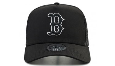 Шапка с козирка New Era Tonal Mesh Trucker Red Sox Cap Черно | 60112702, 3