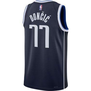 Съкратен топ Jordan NBA Dri-FIT Dallas Mavericks Statement Edition 2022 Statement Jersey Тъмно синьо | DO9523-420, 2