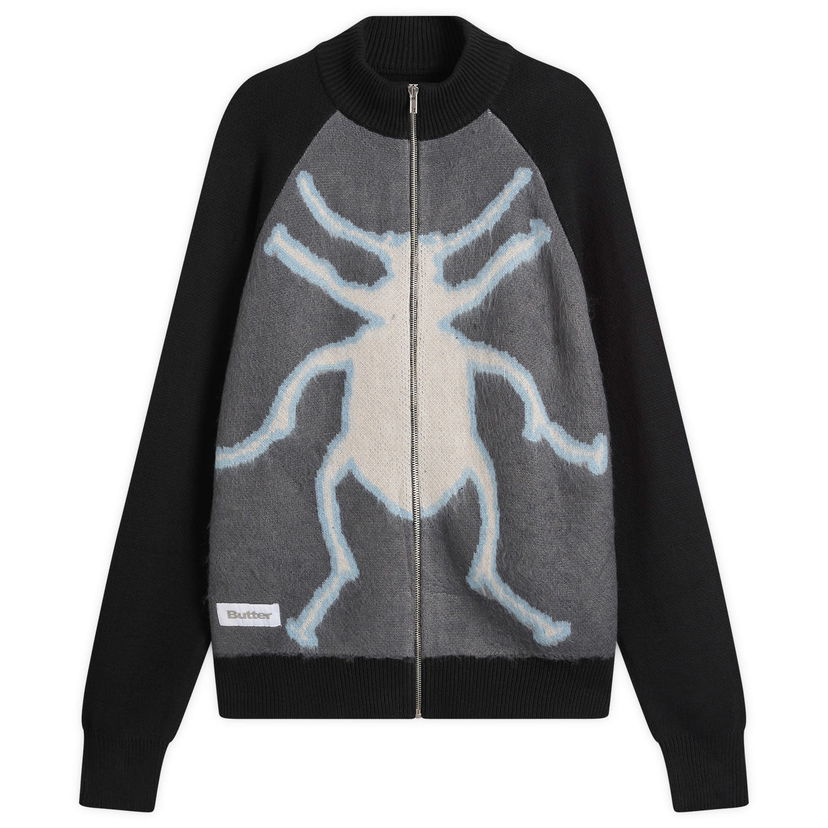 Пуловер Butter Goods Beetle Zip Knit Sweater Многоцветен | BG254300-BLK