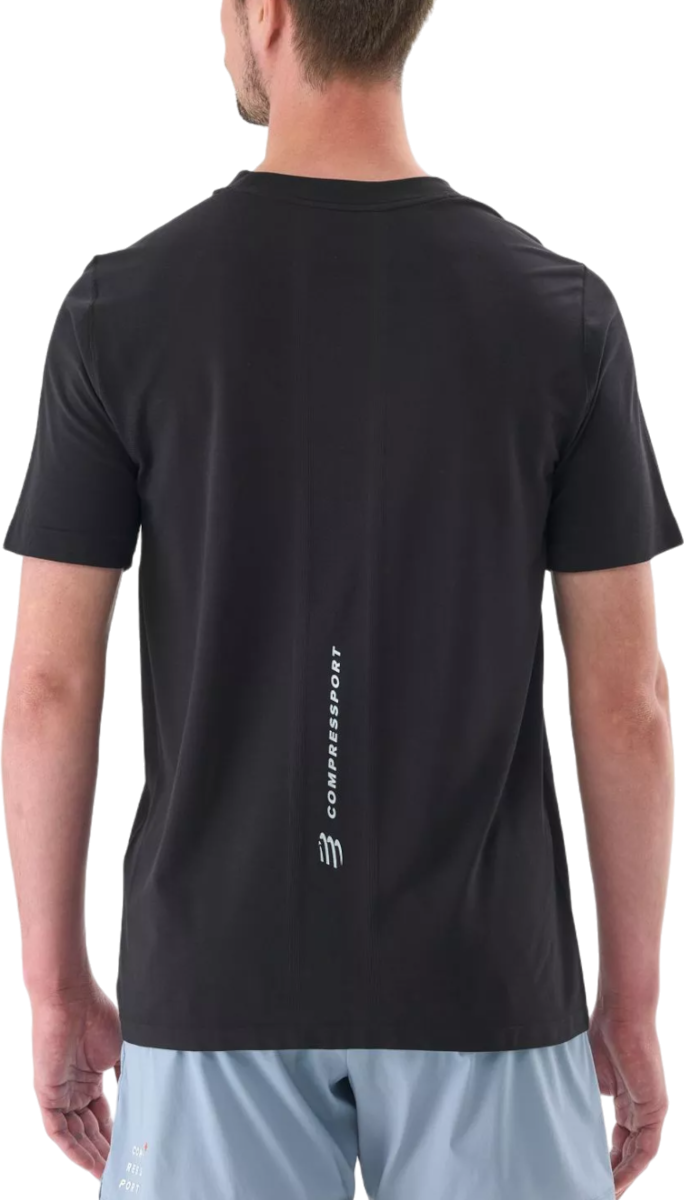 Тениска Compressport Performance T-Shirt Short Sleeve Черно | atsm4929002l, 1