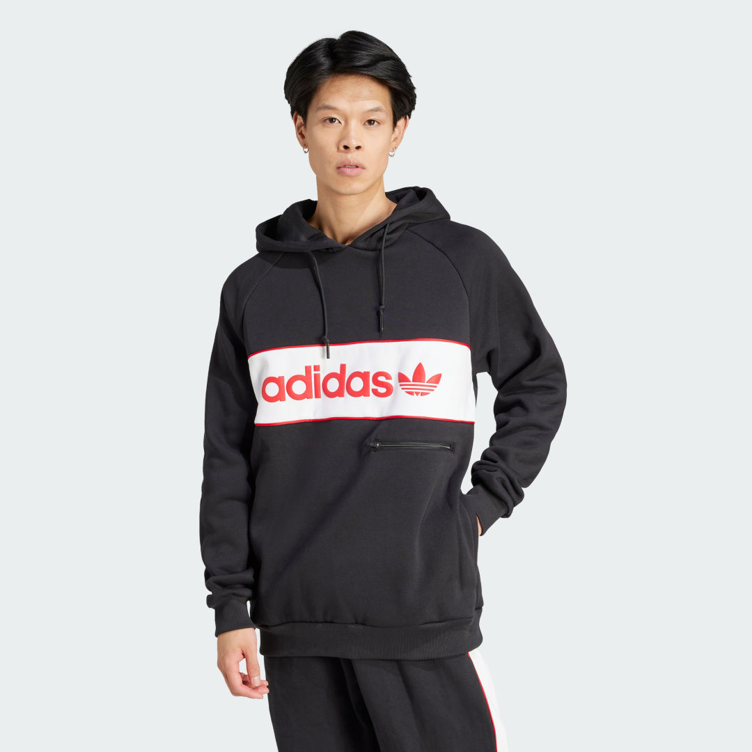 Суитчър adidas Originals NY Hoodie Черно | IS5733, 0