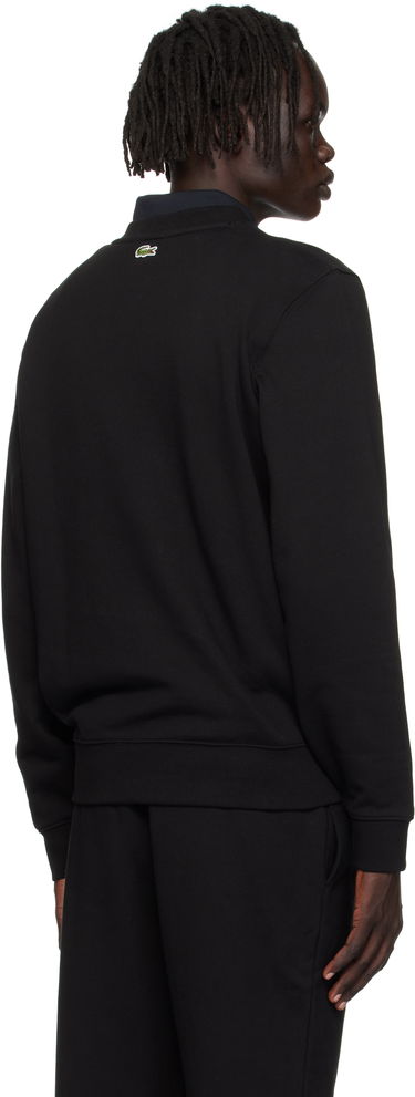 Суитчър Lacoste Lacoste Fleece Sweatshirt Черно | SH2736_031, 2