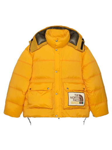 Пухо яке Gucci x The North Face Padded Jacket Жълто | ‎663735 XAAC8 7133
