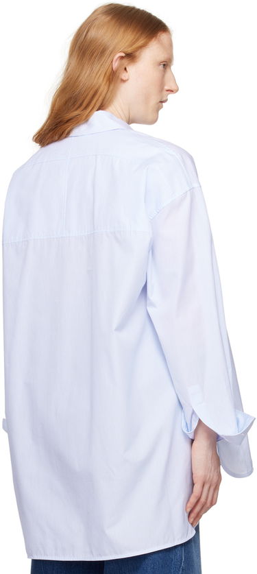 Риза Anine Bing Oversized Striped Shirt Синьо | A-07-5830-434, 2