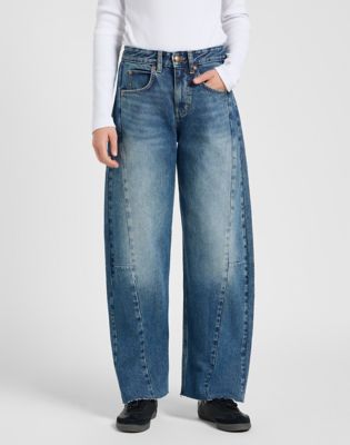 Дънки Lee Rider Barrel Loose Jeans 33x33 Синьо | 112372443, 0