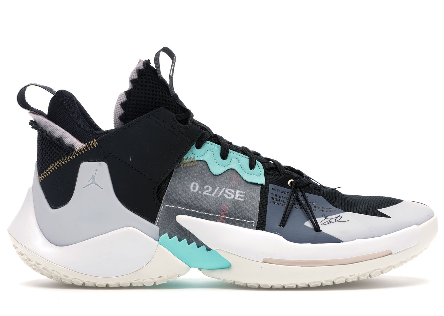 Кецове и обувки Jordan Why Not Zer0.2 SE Black Vast Grey Черно | AV4126-001/AQ3562-001, 0