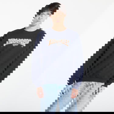 Суитчър Thrasher Sweatshirt Explicit Crewneck Тъмно синьо | 145847, 0