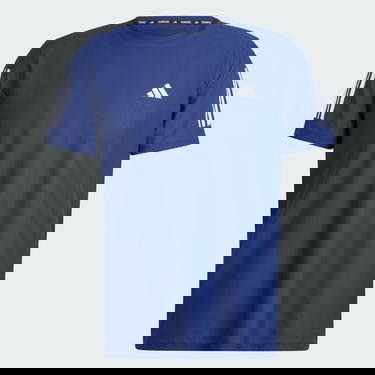 Тениска adidas Performance Own the Run T-Shirt Тъмно синьо | IN1502, 4