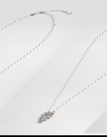 Колие Dolce & Gabbana Dolce & Gabbana Devotion 18K White Gold Diamond Heart Pendant Necklace Металик | WNND1KWWH0180001, 0