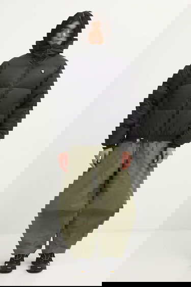 Пухо яке AAPE by A Bathing Ape 29.5-inch Hooded Winter Down Puffer Jacket Черно | AAPDNM7725XXP, 5