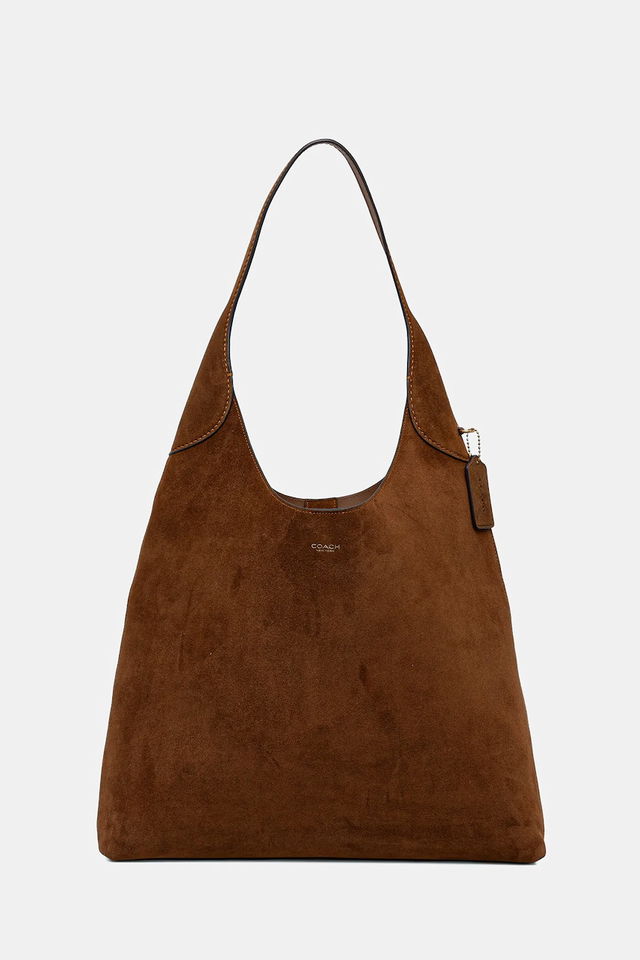 Coach Brooklyn Suede Shoulder Bag