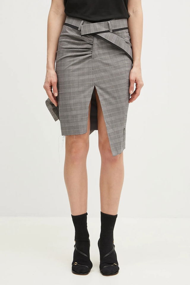 Ottolinger Drape Pencil Mini Skirt