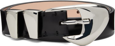 Колани BY FAR Moore Black Leather Belt Черно | 23CRMOOWBLW, 4