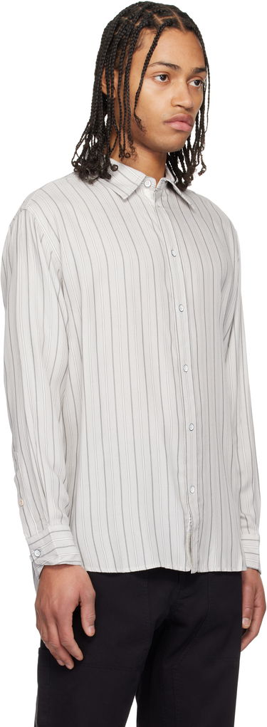 Риза rag & bone rag & bone Matthew Striped Shirt Бяло | MBW24HA006PKML, 1