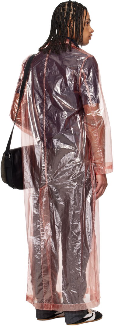 Дъждобран Dries Van Noten Dries Van Noten Loose Fit Mac Coat Розово | 251-020214-1258, 2