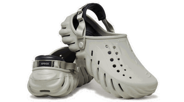 Кецове и обувки Crocs Echo Clogs "Elephant" Сиво | 207937-1LM, 1