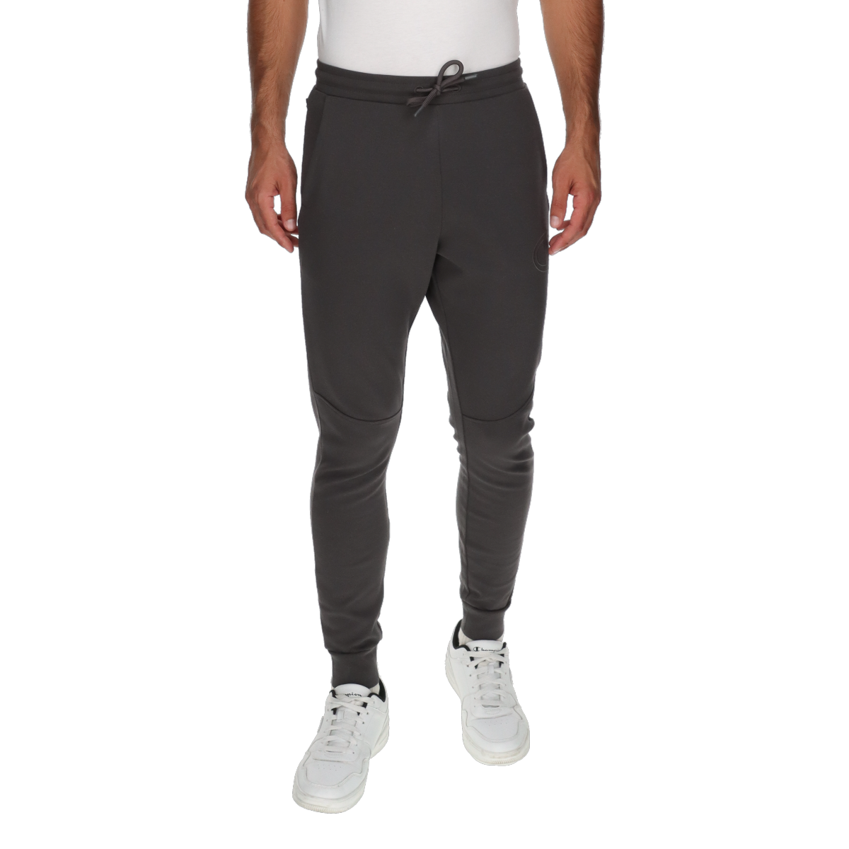 Спортни панталони Champion Drawstring Rib Cuff Joggers Сиво | 222132-ES504, 0